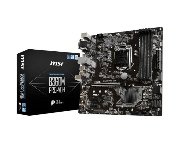 MSI B360M PRO-VDH - 422202 - zdjęcie